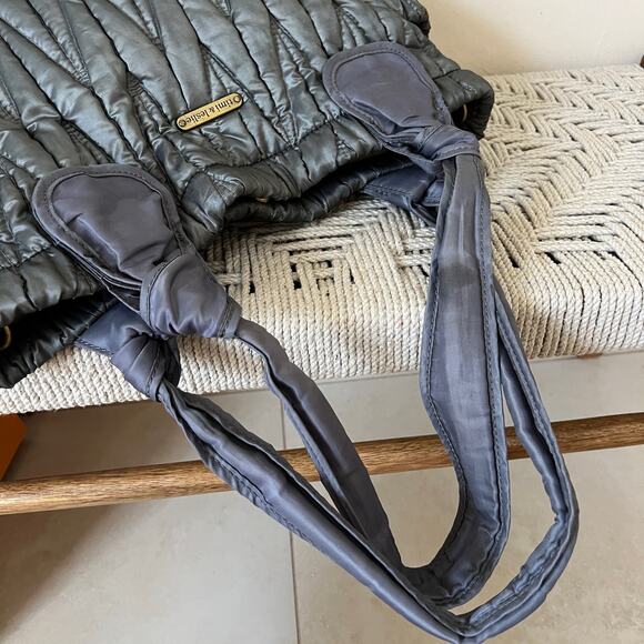 Timi & Leslie Marie Antoinette Diaper Baby Bag in Silver Gray - Picture 7 of 12